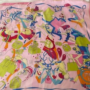 Colorful Designer 100% Polyester Scarf
